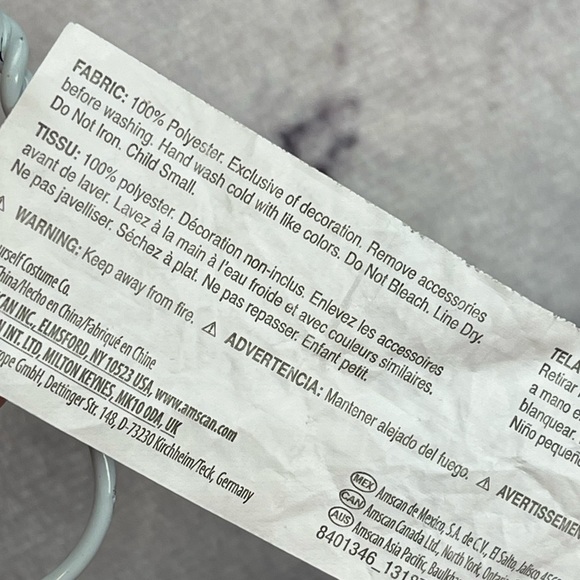 Nickelodeon Sunny Day Costume with wig kids size small - Picture 5 of 8